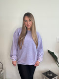 IN STOCK Essential Luxe Corded Crew Sweatshirt - NOVEMBER COLORS
