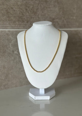 Mini 18k Gold Filled Bead Necklace