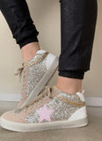 Daisy Gold w/ Pink Star Sneaker
